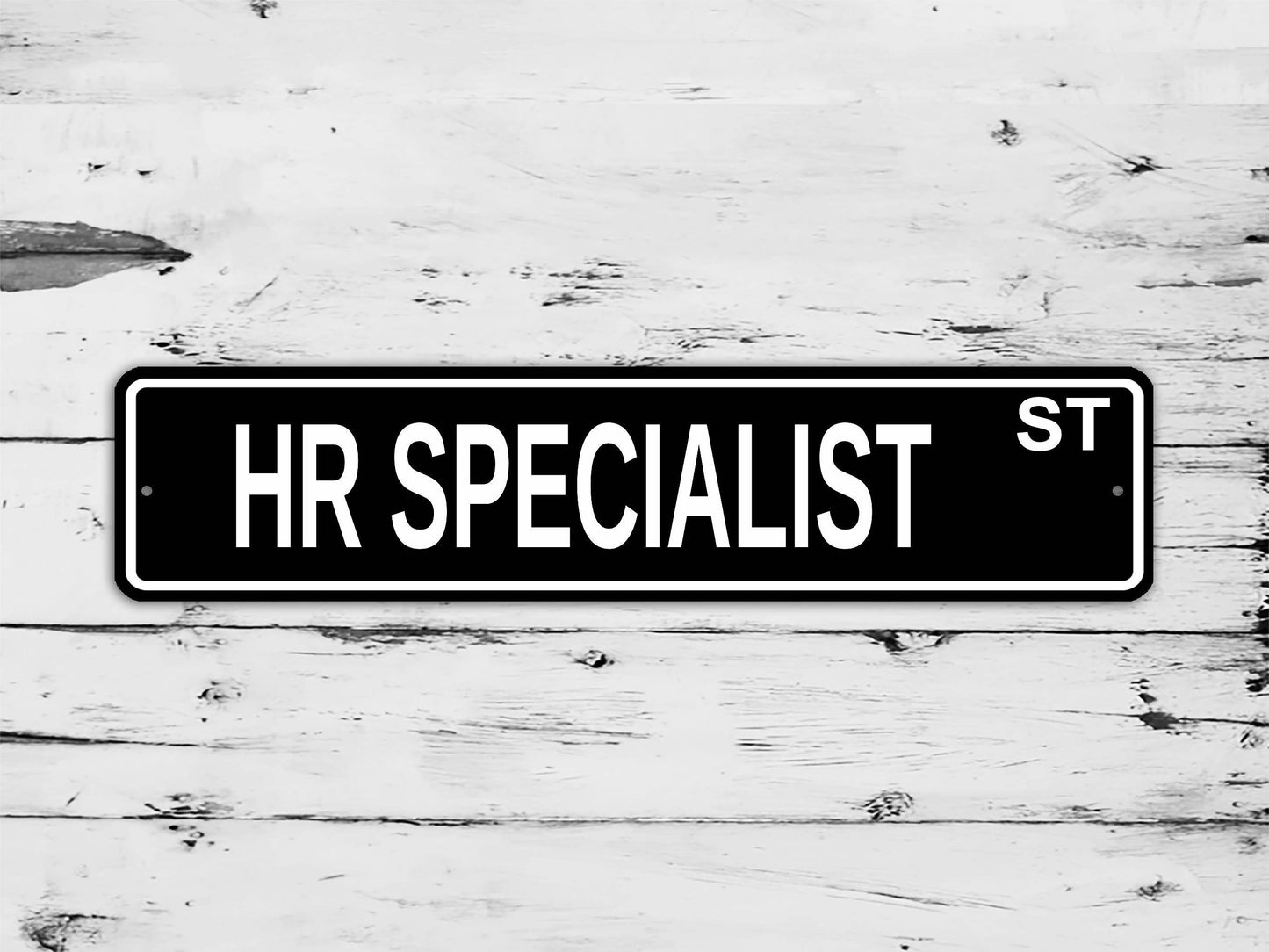 HR Specialist Street Sign