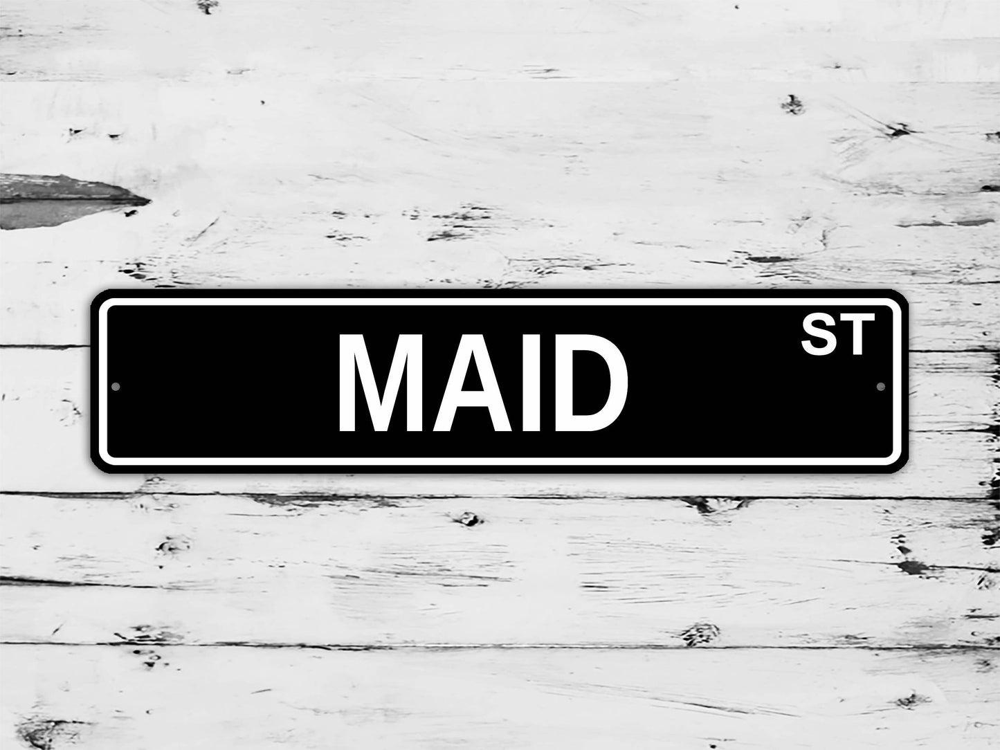 Maid Street Sign