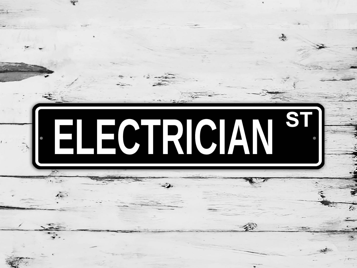 Electrician Street Sign