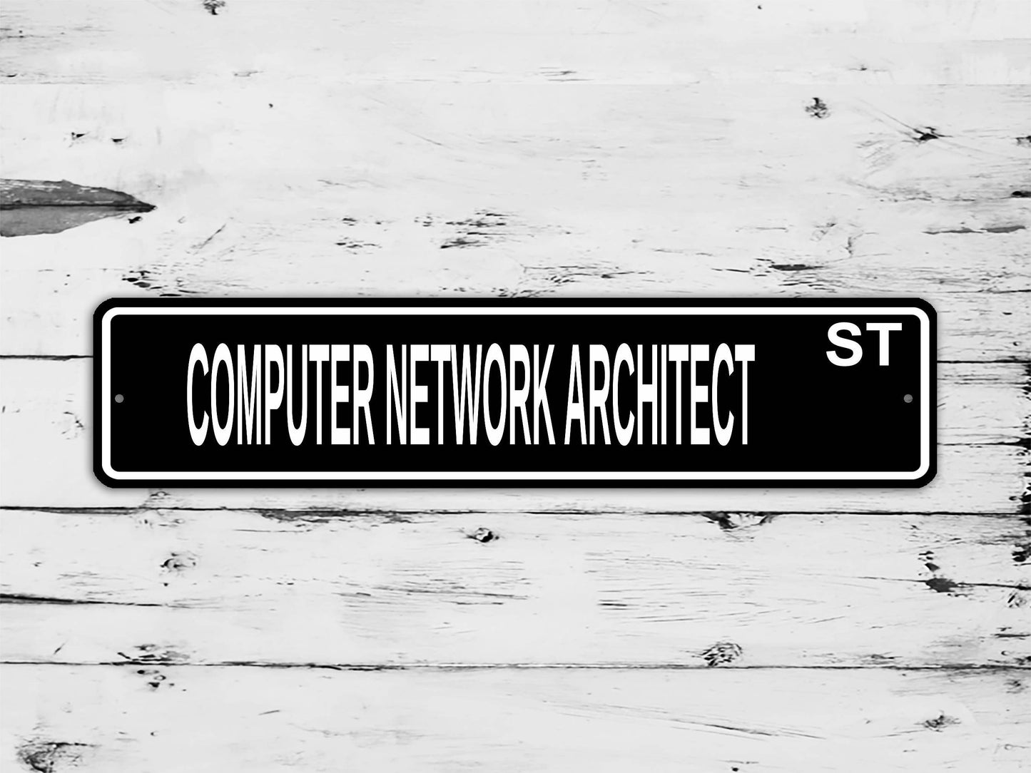 Computer Network Architect Street Sign