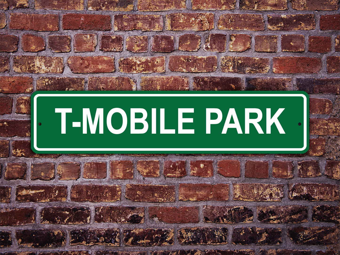 T-Mobile Park Street Sign Seattle Mariners Baseball Road