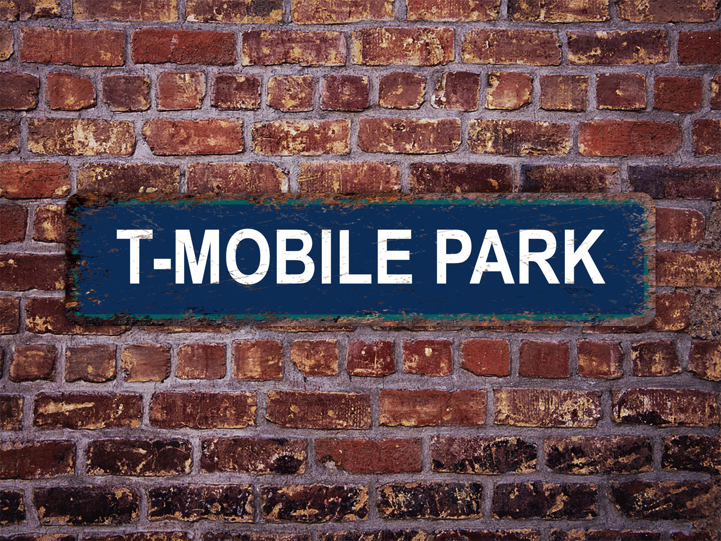 T-Mobile Park Street Sign Seattle Mariners Baseball Road