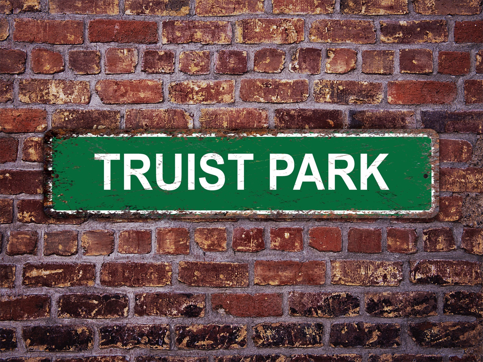 Truist Park Street Sign Atlanta Braves Baseball Road – GameTimePrints