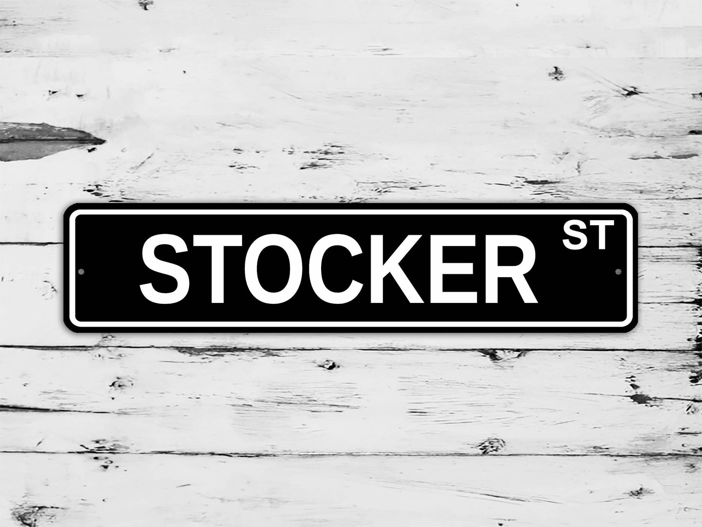 Stocker Street Sign