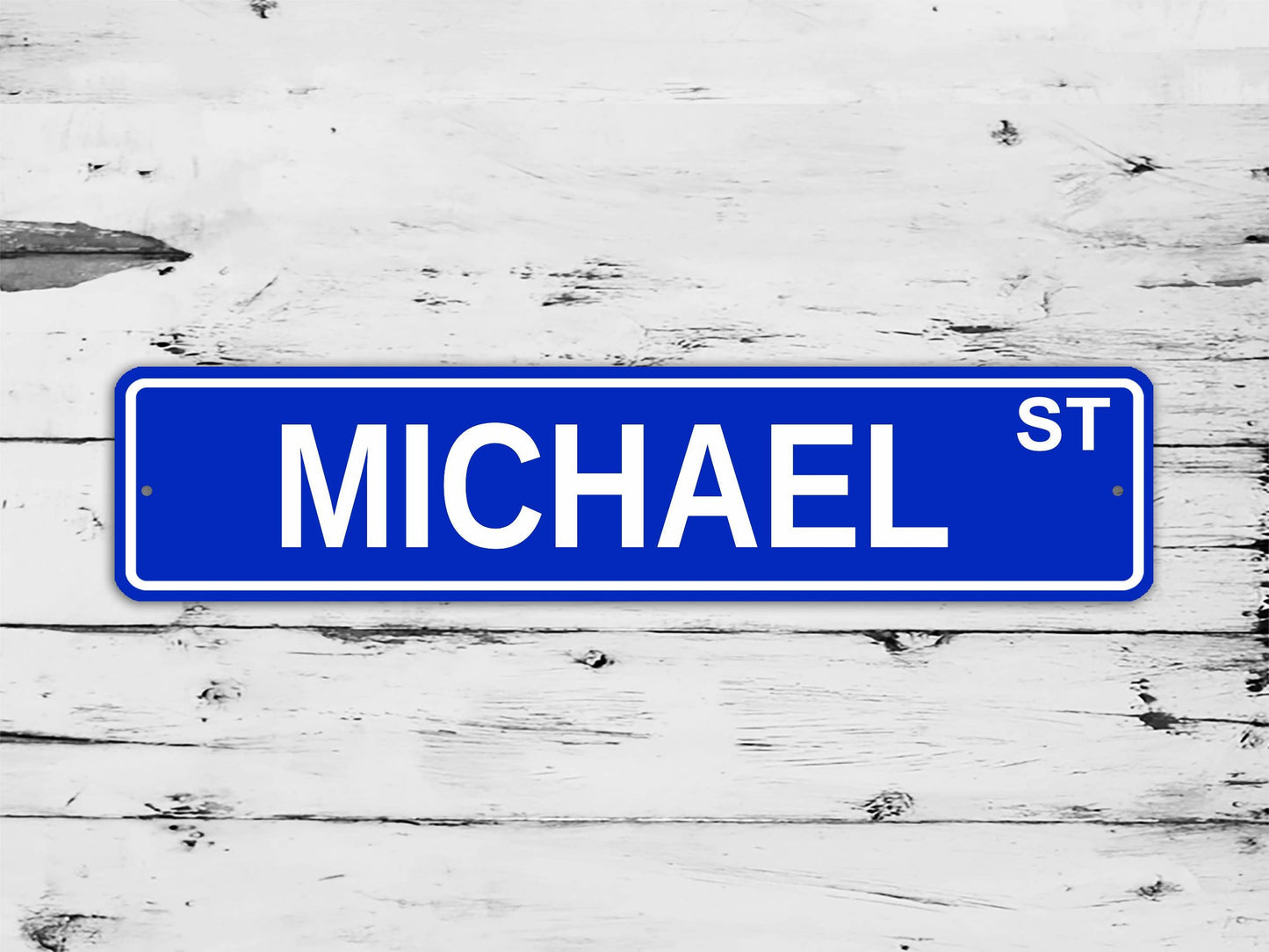 Michael Street Sign Personalized Custom Name Gift