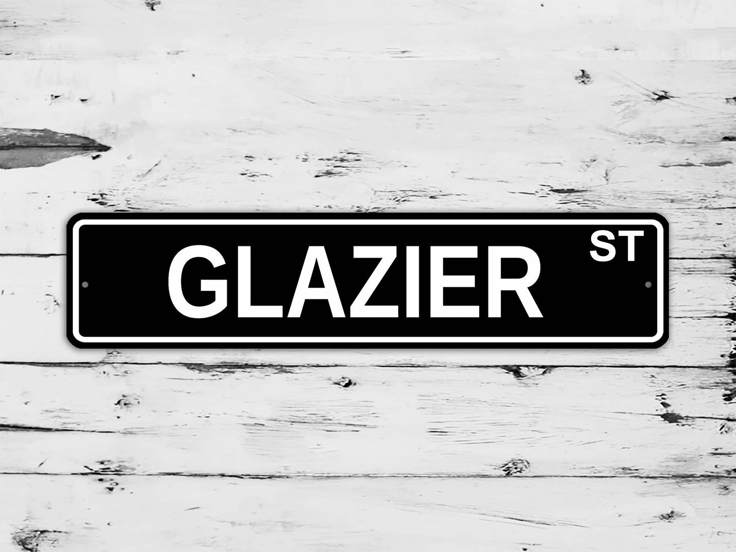 Glazier Street Sign