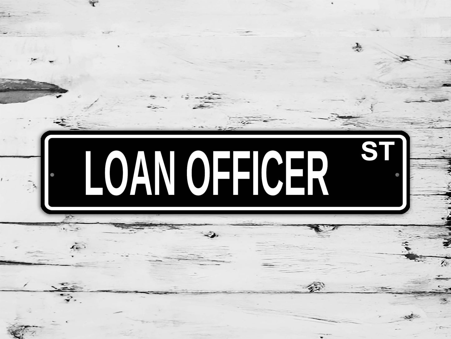 Loan Officer Street Sign