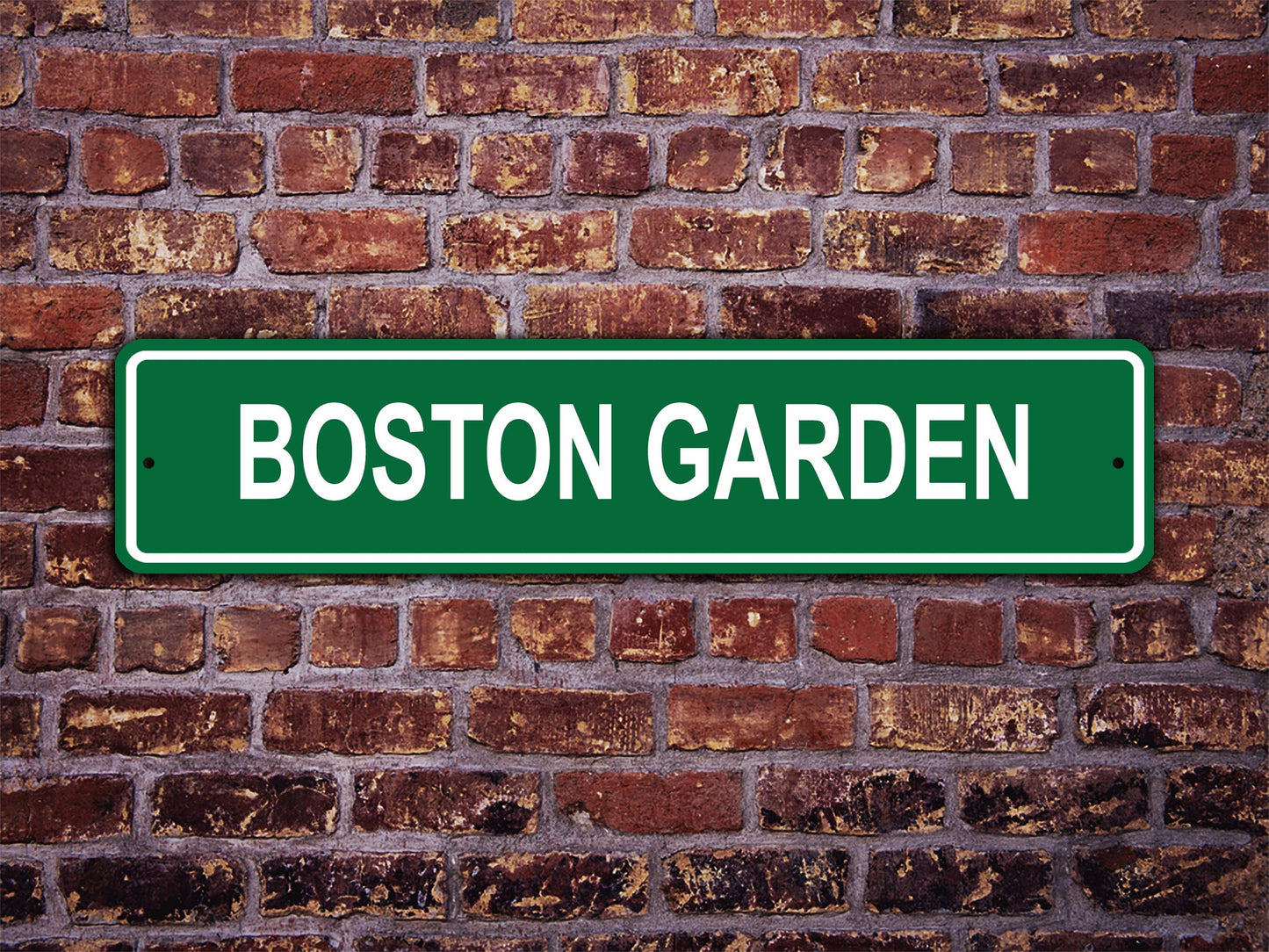 Boston Garden Street Sign Boston Celtics Bruins Basketball Hockey