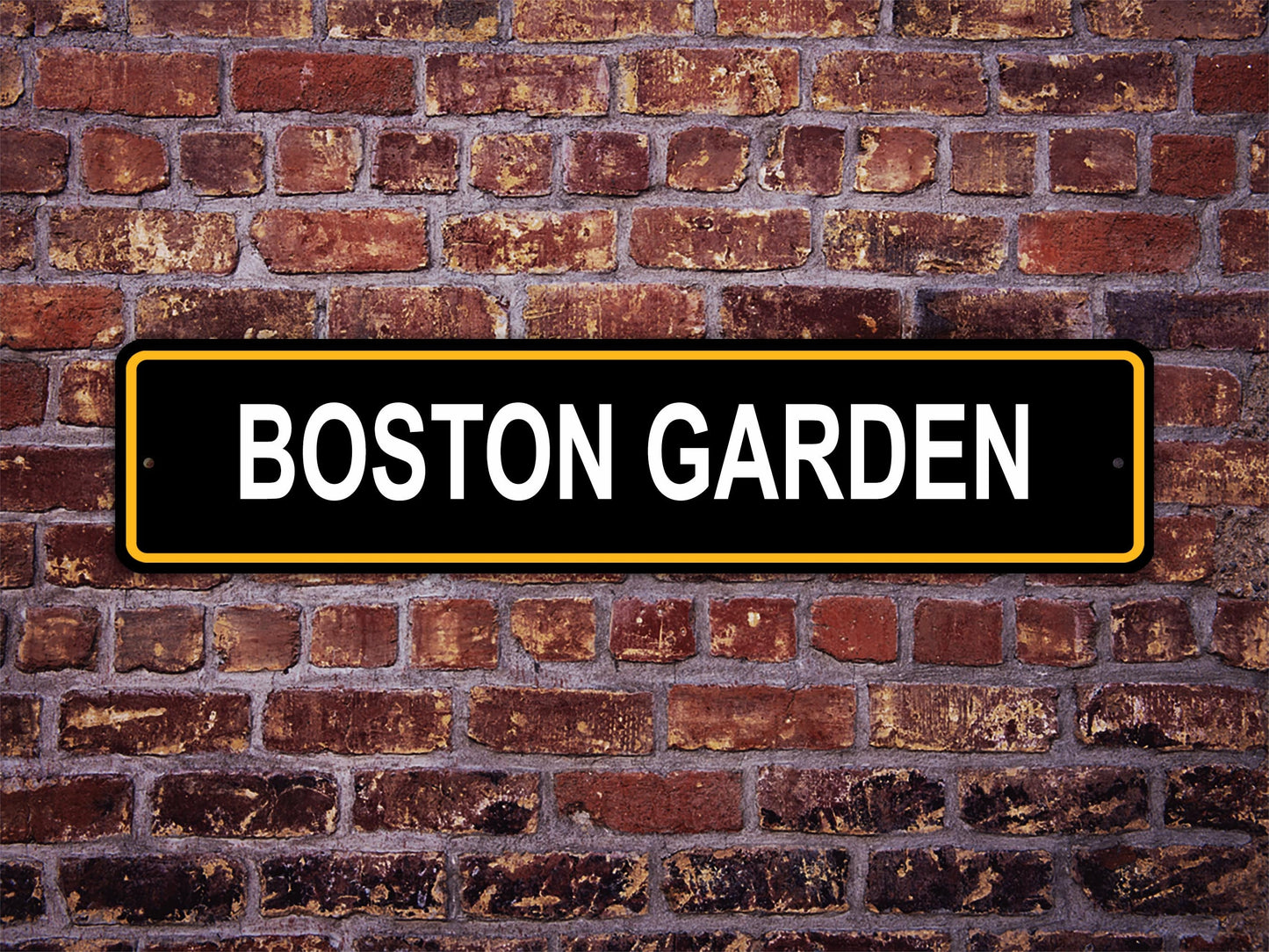 Boston Garden Street Sign Boston Celtics Bruins Basketball Hockey