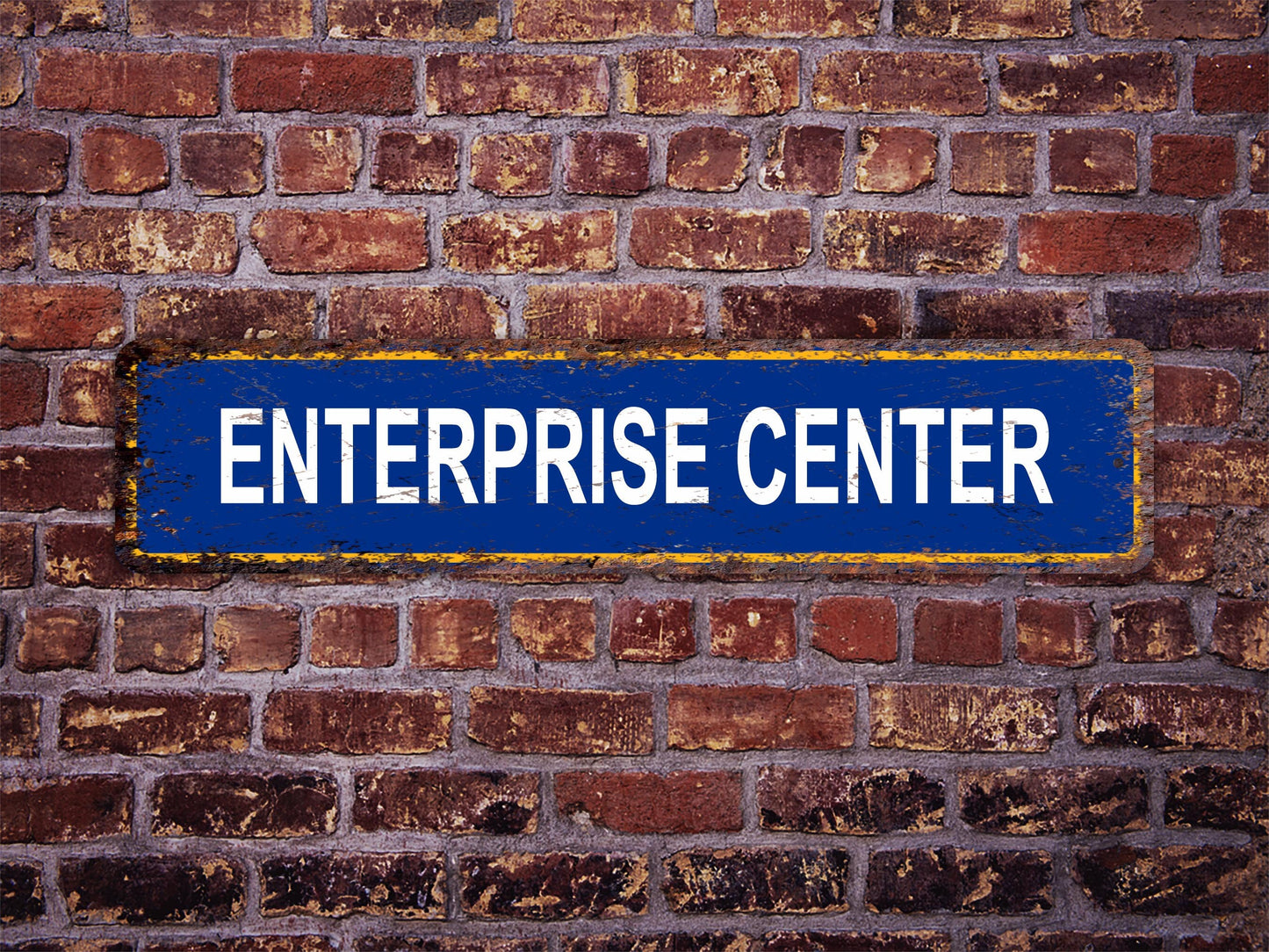 Enterprise Center Street Sign St. Louis Blues Hockey