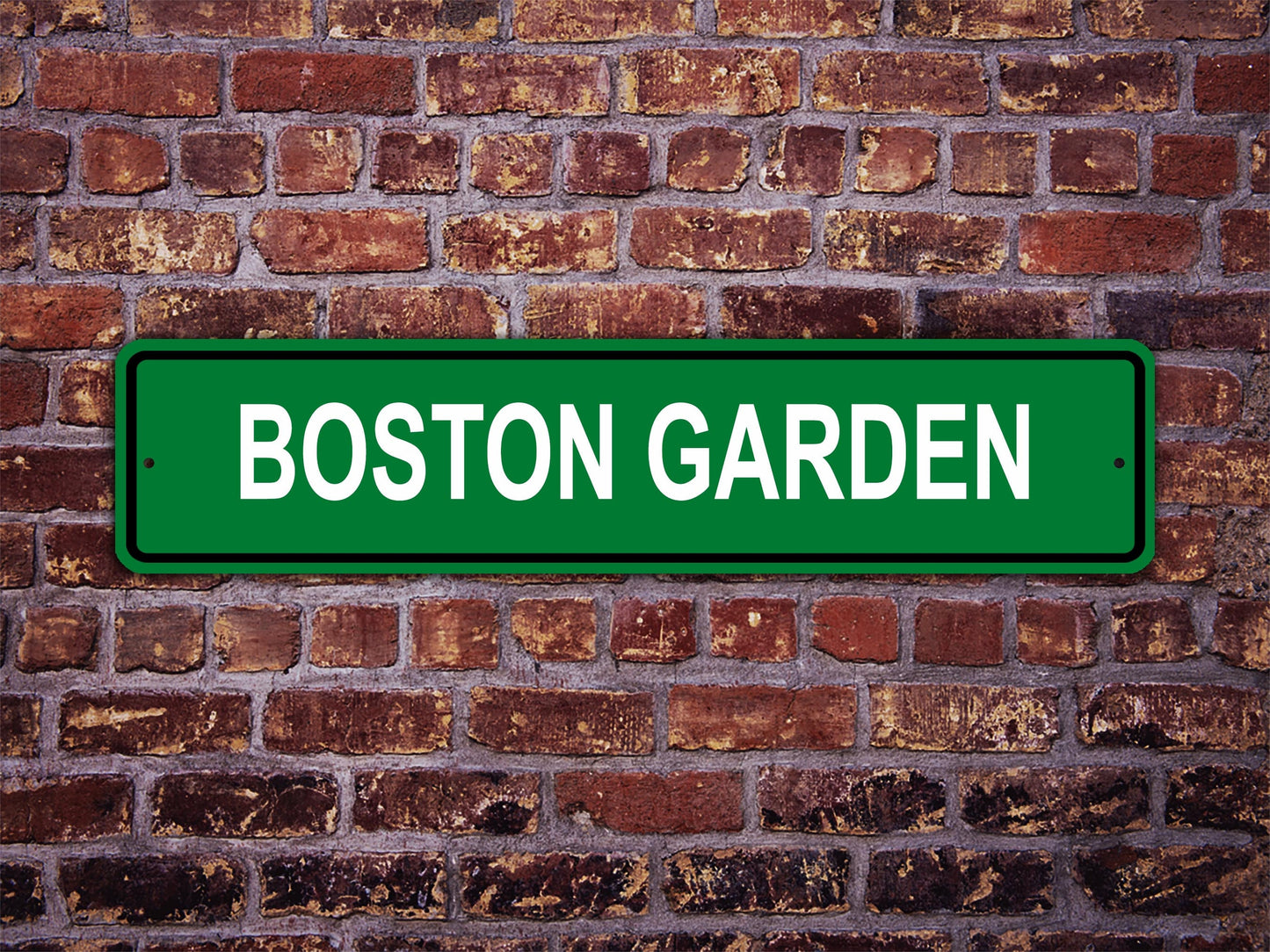 Boston Garden Street Sign Boston Celtics Bruins Basketball Hockey