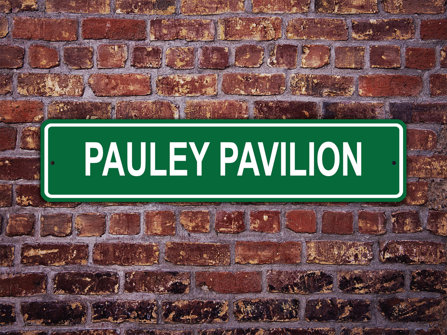 Pauley Pavilion Street Sign UCLA Bruins Basketball