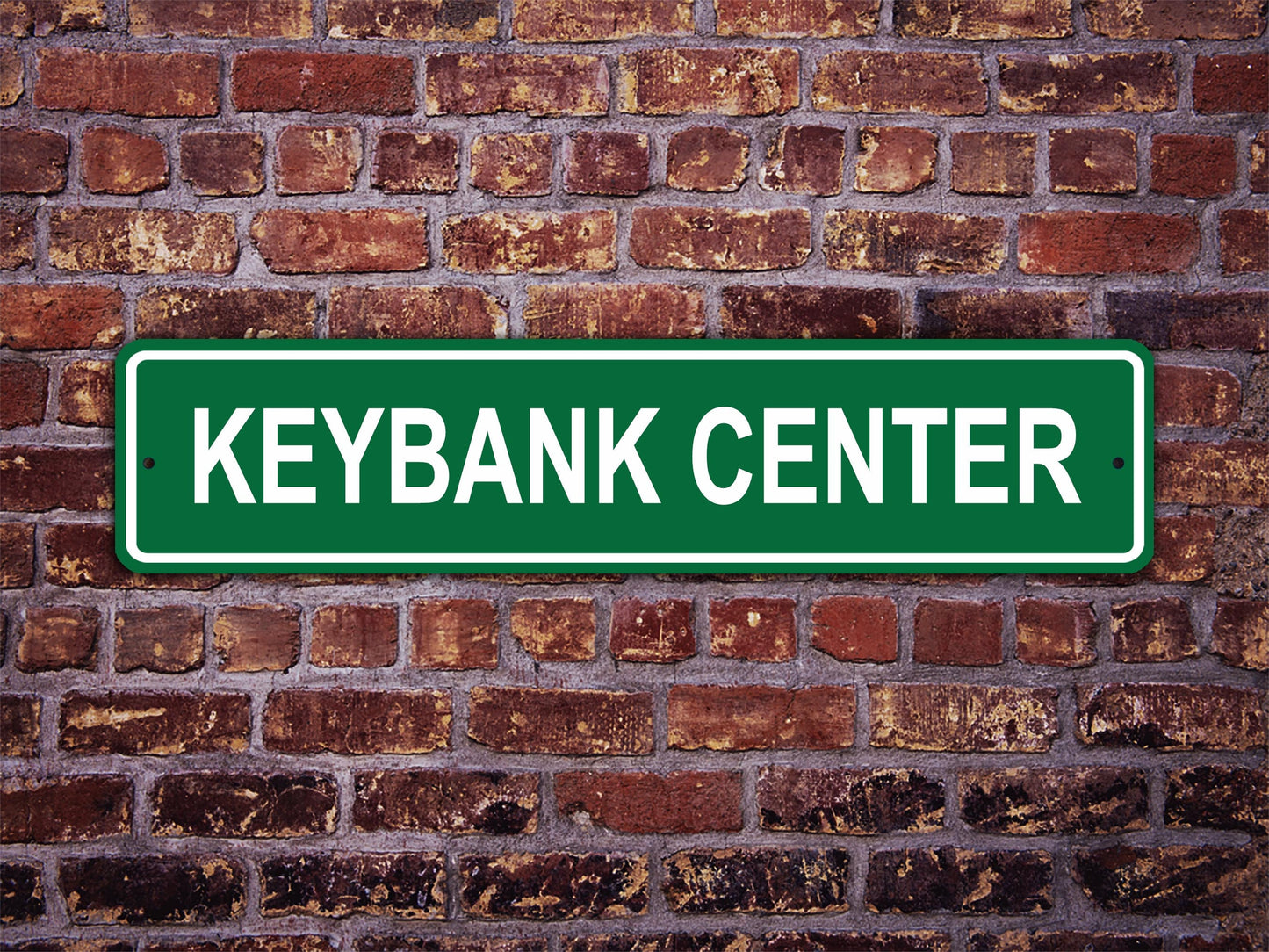 KeyBank Center Street Sign Buffalo Sabres