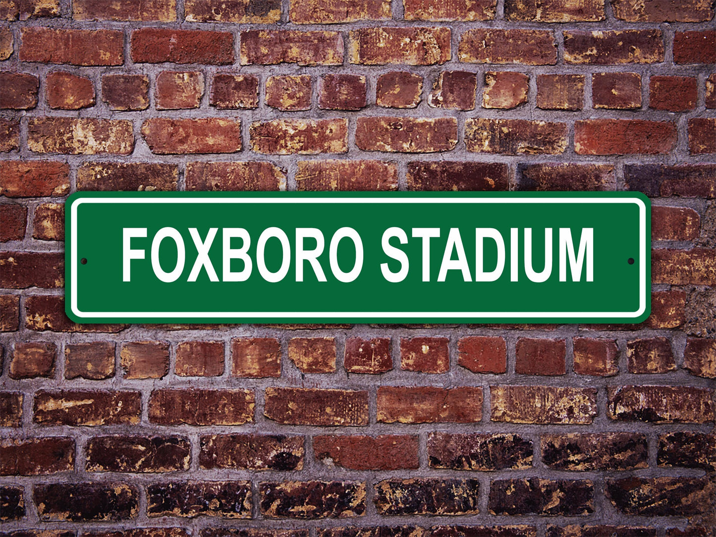 Foxboro Stadium Street Sign New England Patriots Football