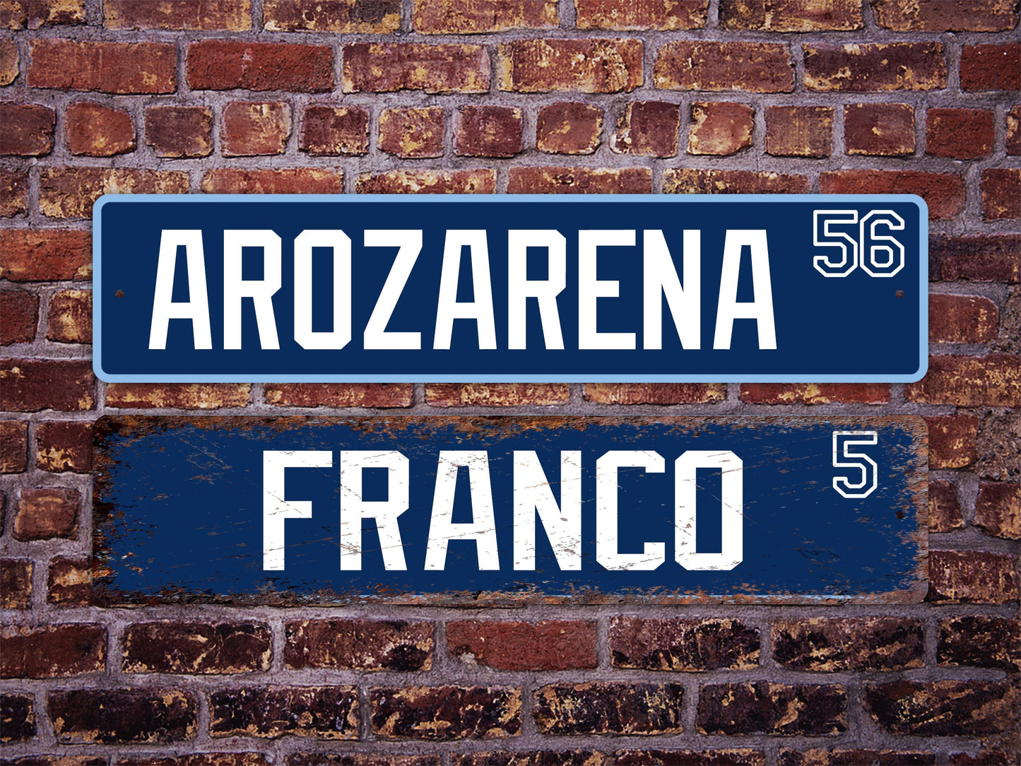 All Tampa Bay Rays Players Metal Street Sign Custom Personalized Arozarena Franco