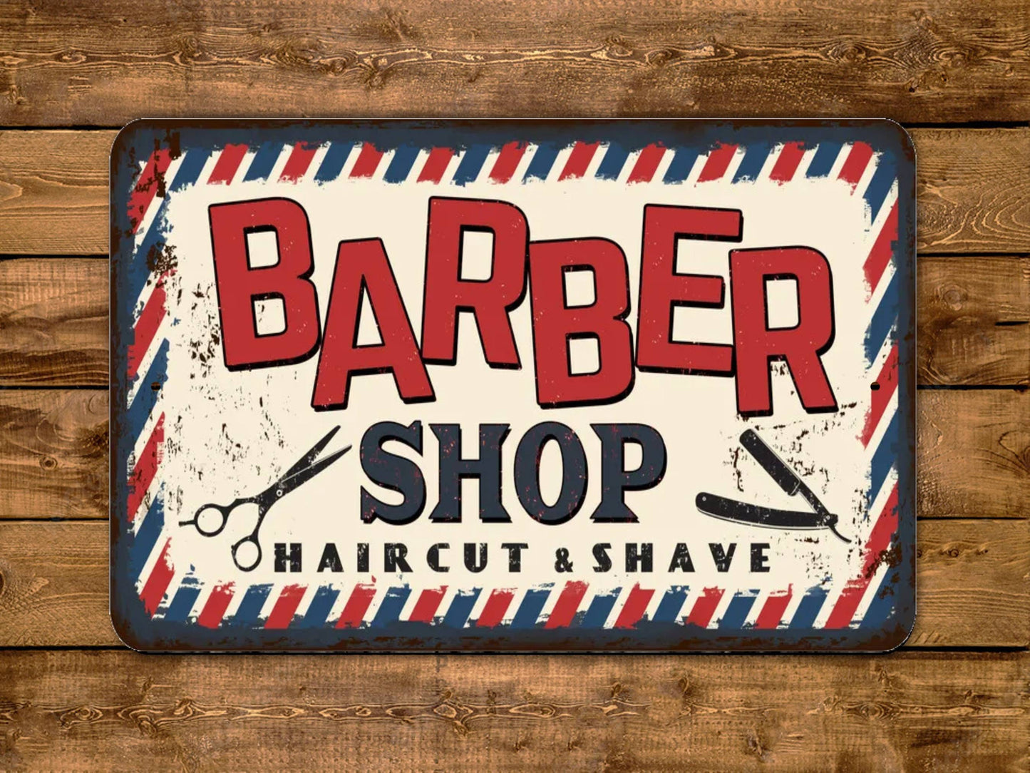 Barber Shop Sign Vintage Style