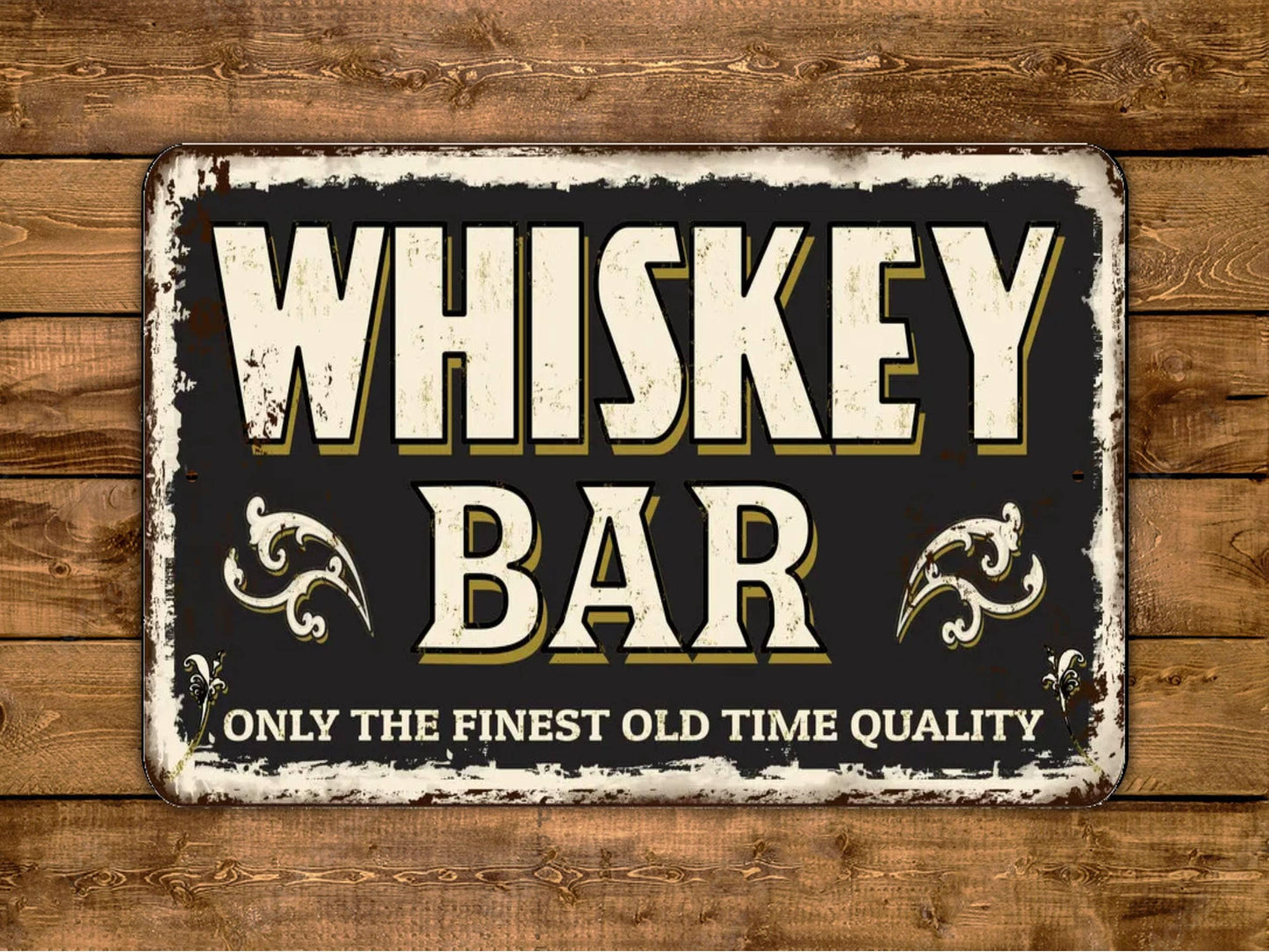 Whiskey Bar Sign Vintage Style