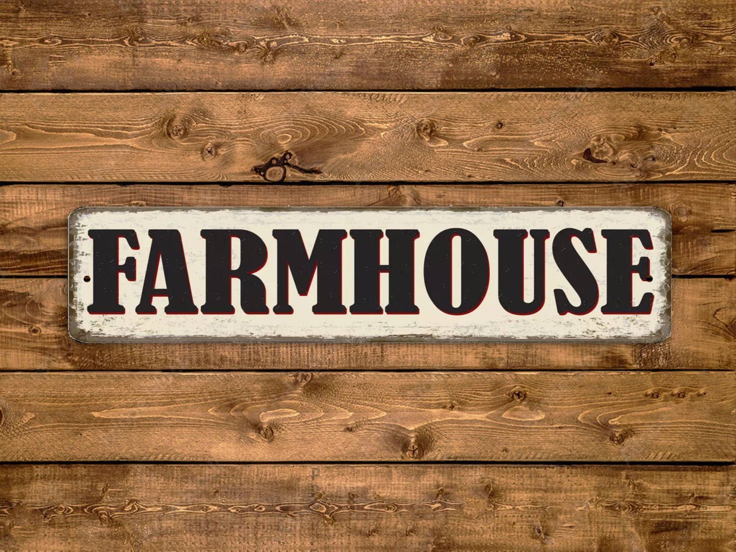 Farmhouse Street Sign Vintage Style