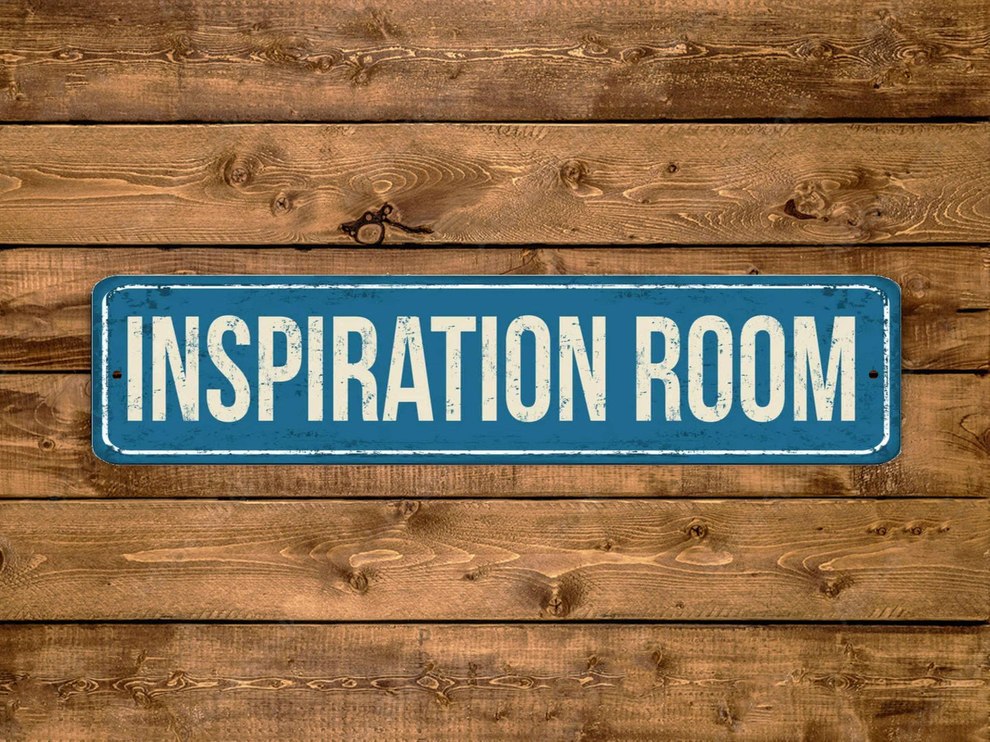 Inspiration Room Street Sign Vintage Style