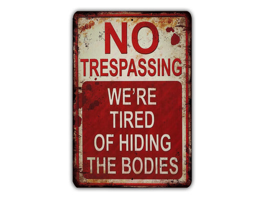 a no trespassing sign on a white background